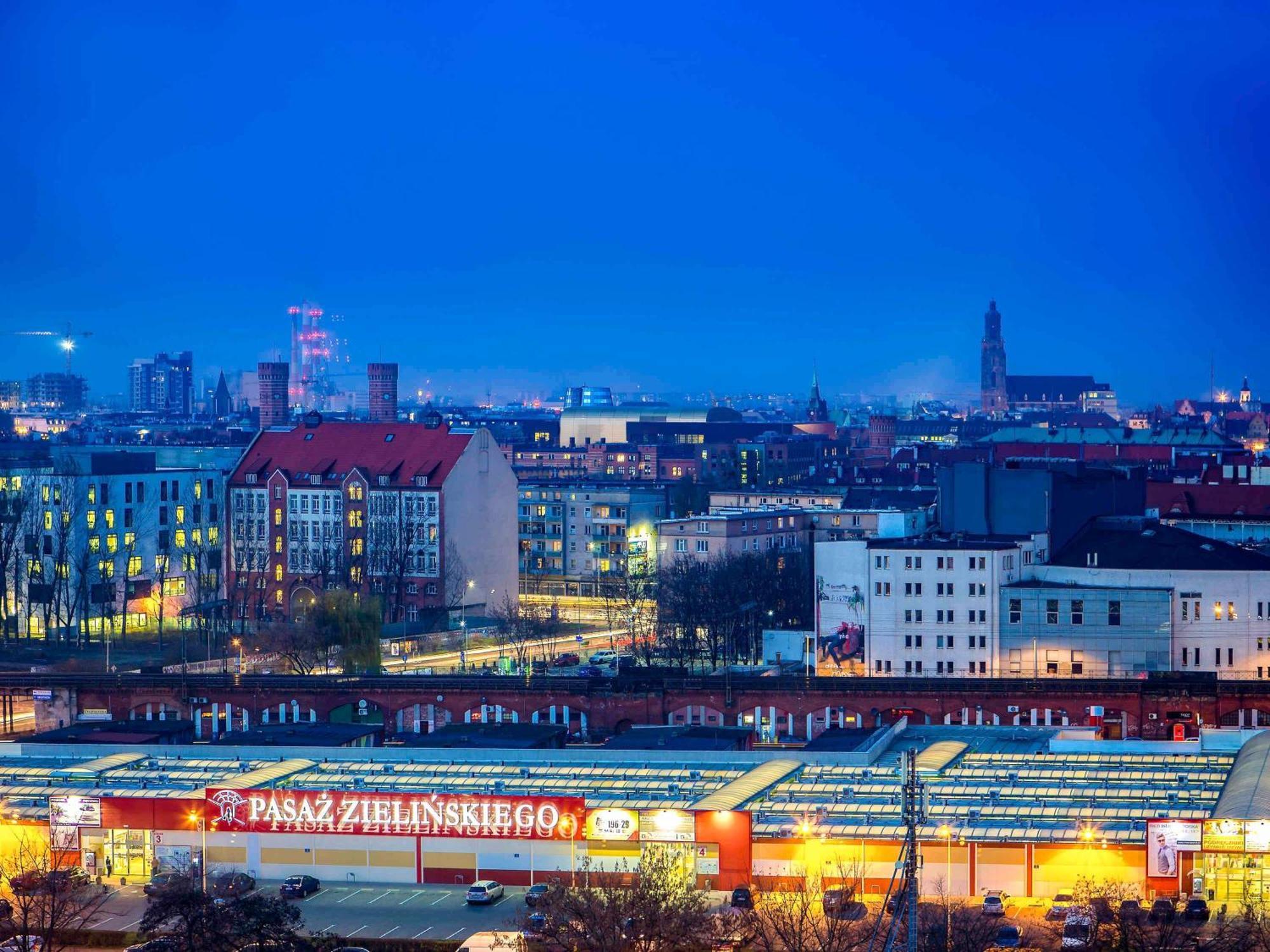 Novotel Wroclaw Centrum Eksteriør billede